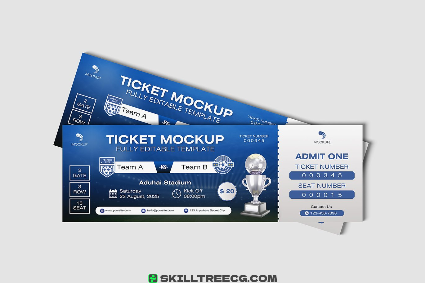 图片[4]-High Quality Ticket Mockup（479468）-技能树
